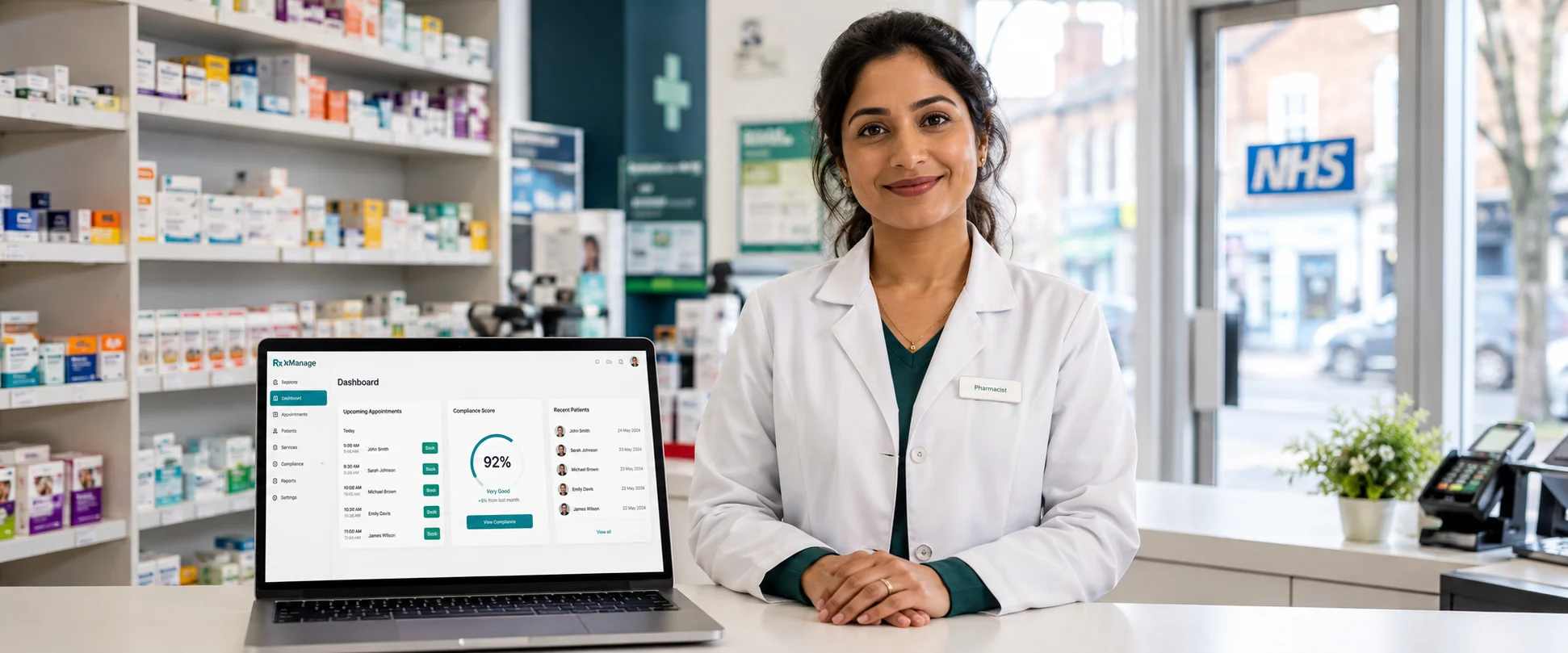 RxSure private prescribing software dashboard