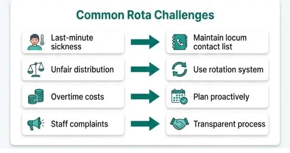 Common Rota Challenges