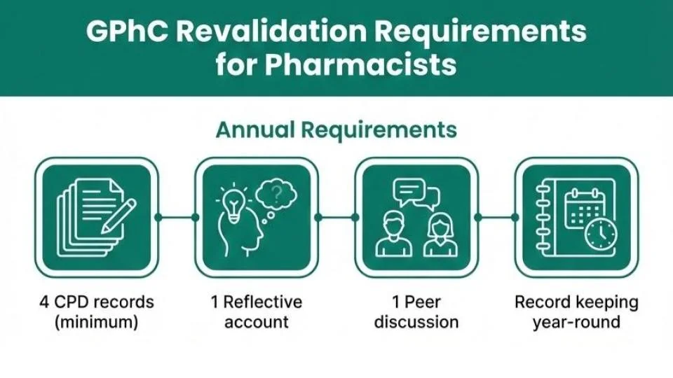 GPhC Revalidation Requirements for Pharmacists
