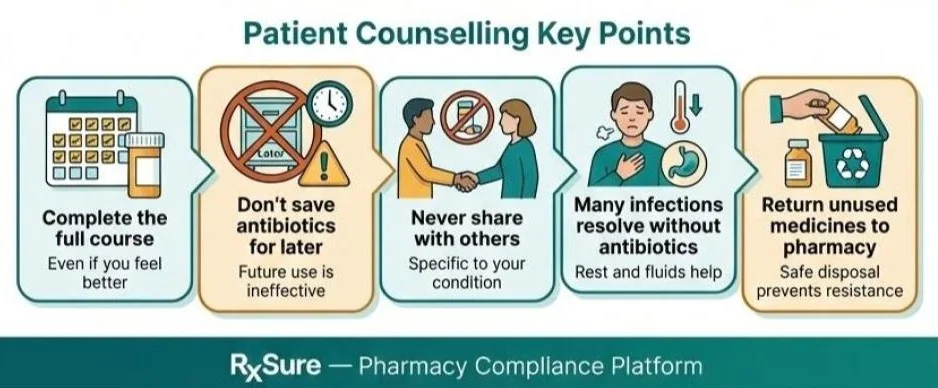 Patient Counselling Key Points