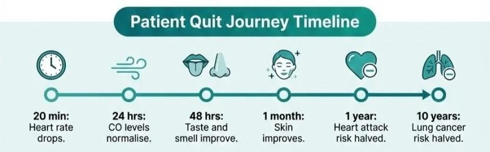 Patient Quit Journey Timeline