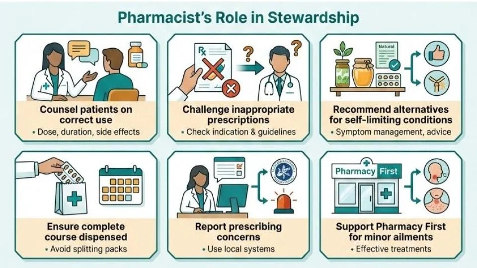 Pharmacist's Role in Stewardship