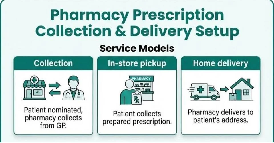 Pharmacy Prescription Collection & Delivery Setup