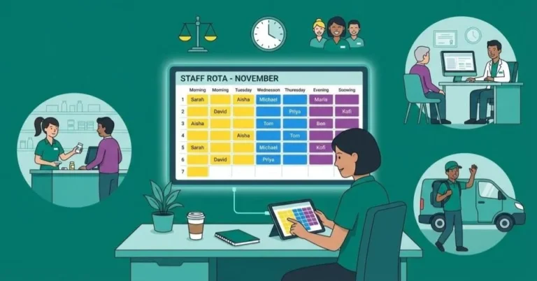 Pharmacy Staff Rota Management: Planning and Fairness