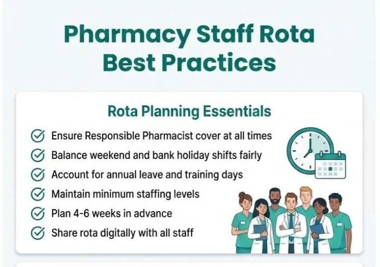 Pharmacy Staff Rota Best Practices