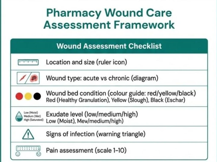 Pharmacy Wound Care Assessment Framework