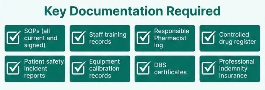 Key Documentation Required