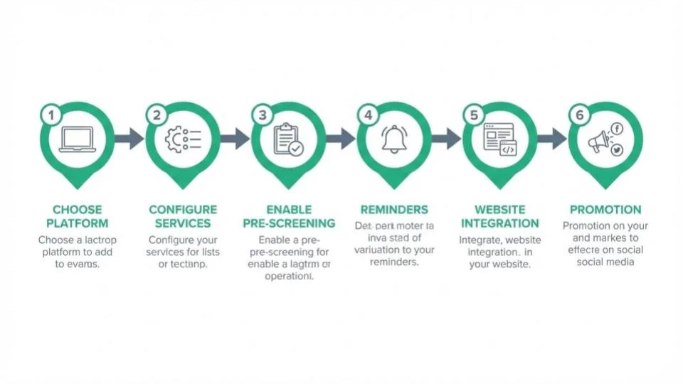 Setting Up Online Booking: Step by Step