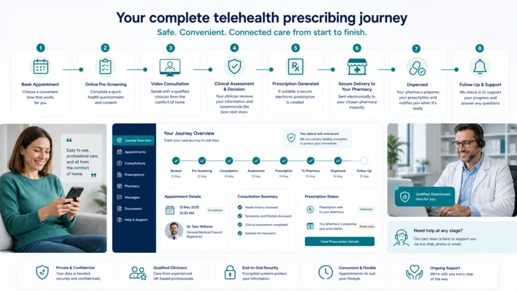 End-to-End Patient Journey from Consultation to Dispensing