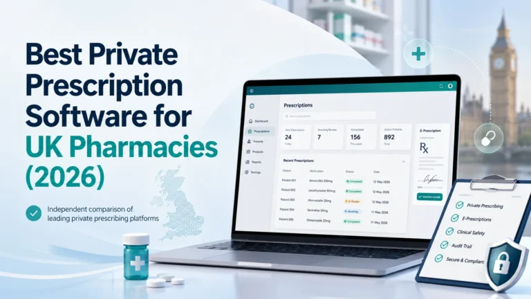 Best Private Prescription Software for UK Pharmacies (2026) - Blog Image