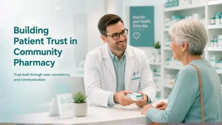 Building Patient Trust in Community Pharmacy