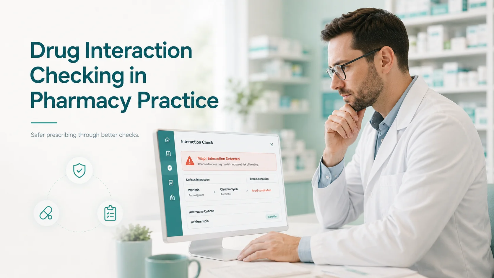 Drug Interaction Checking in Pharmacy Practice