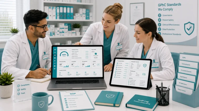GPhC Compliance Guide for Private Prescribing Software