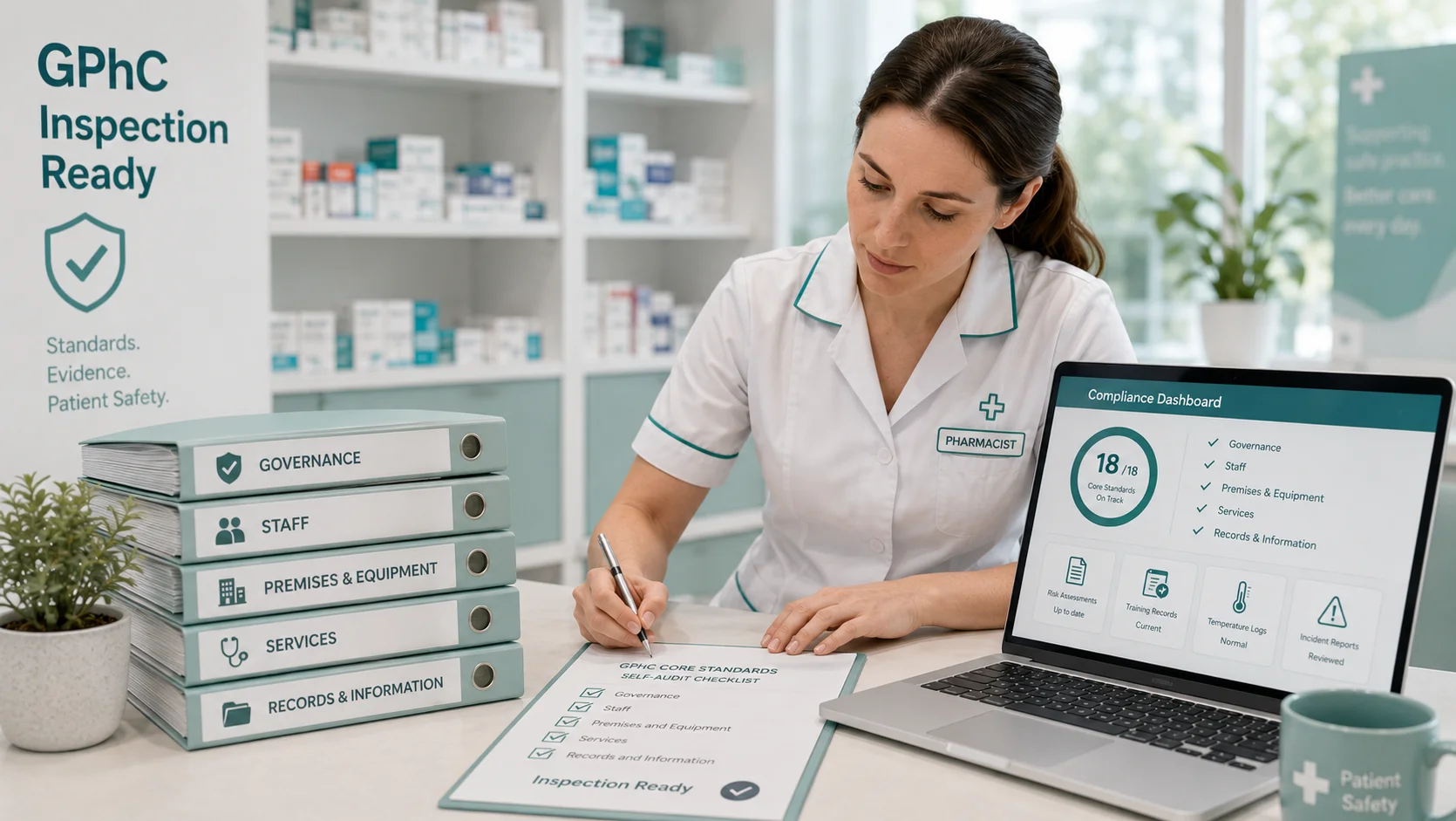 GPhC Inspection Preparation Complete 2026 Guide for UK Pharmacies