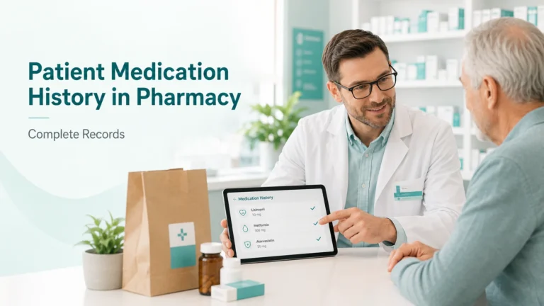 Patient Medication History in Pharmacy Complete Records