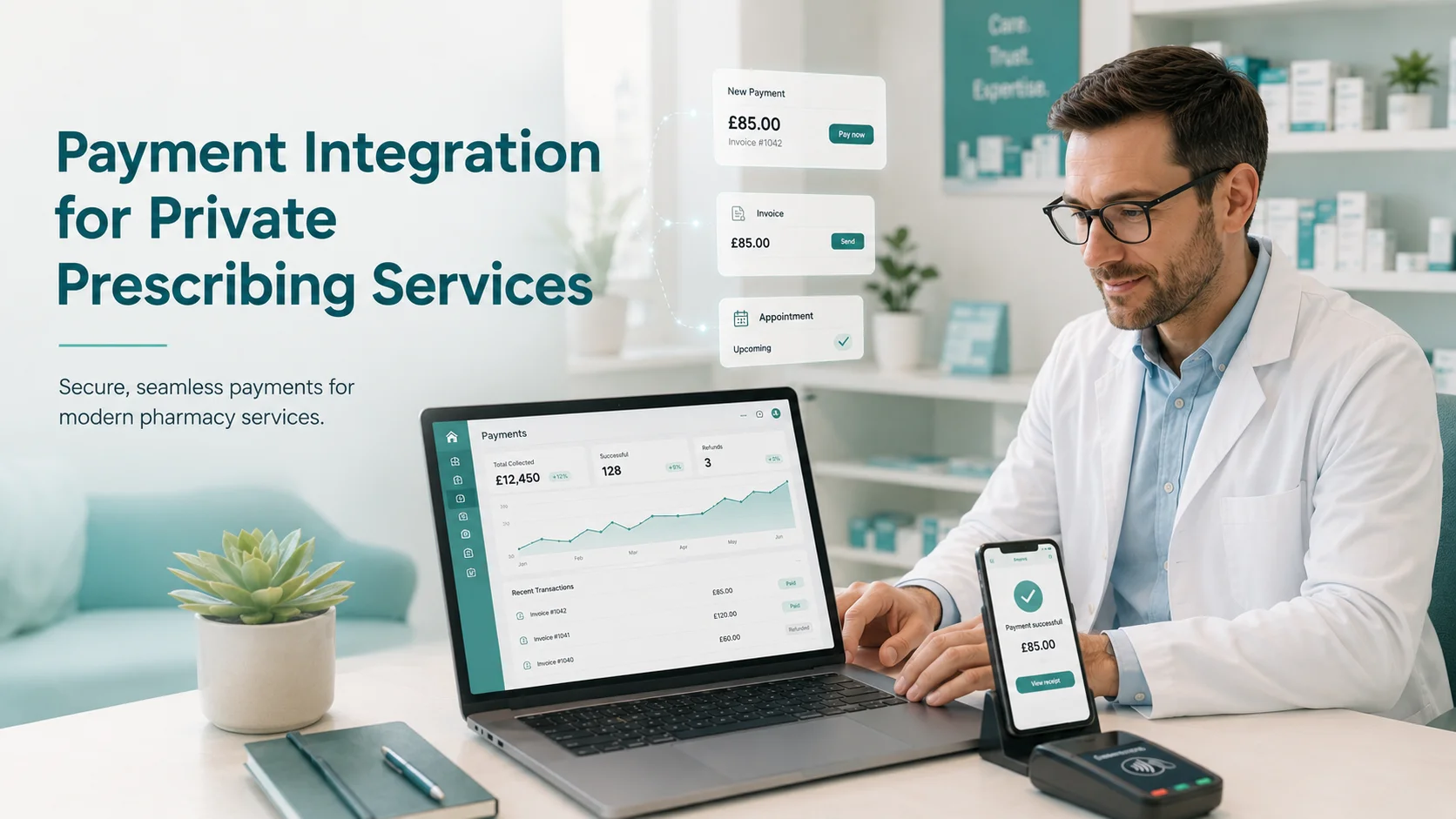 Payment Integration for Private Prescribing Services