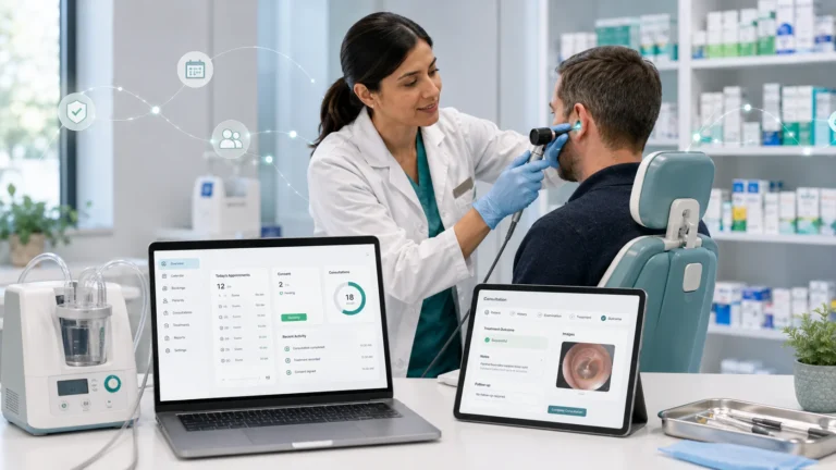Pharmacy Ear Wax Removal Service Setup and Delivery