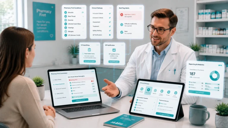 Pharmacy First Software Delivering NHS Services Digitally