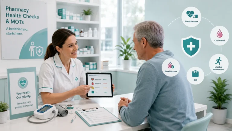 Pharmacy Health Checks and MOTs Preventive Screening