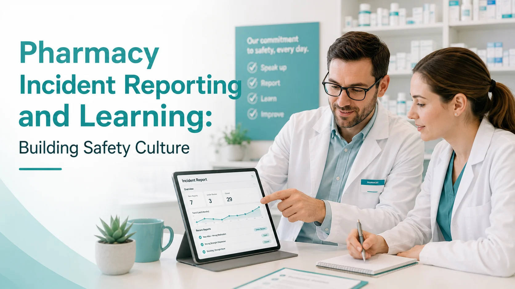Pharmacy Incident Reporting and Learning Building Safety Culture - Blog Image