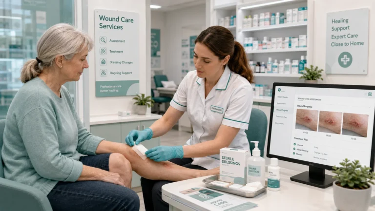 Pharmacy Wound Care Services Assessment and Management