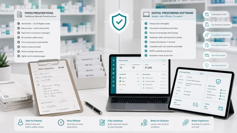 Private Prescription Software vs Paper Prescriptions Complete Comparison