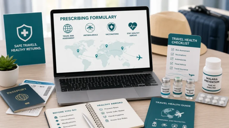 Private Travel Health Consultations Antimalarials and Vaccines