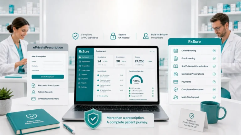 RxSure vs ePrivatePrescription Software Comparison (2026) - Blog Image