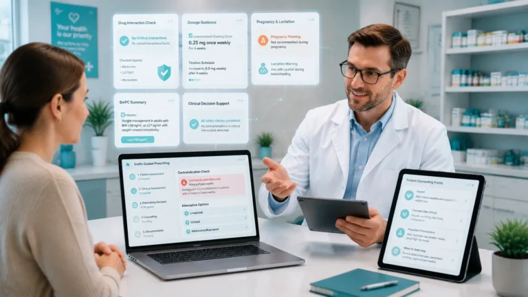 SmPC-Guided Consultations and Patient Safety