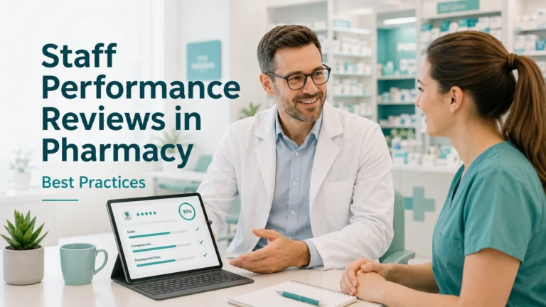 Staff Performance Reviews in Pharmacy Best Practices