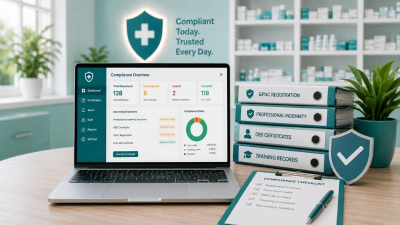 Pharmacy Compliance Certificate Management Complete Guide 2026