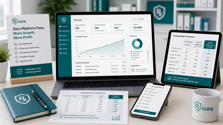Zero Platform Fees Why Flat-Rate Prescribing Software Wins