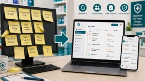 Beyond Sticky Notes: Modern Pharmacy Task Management