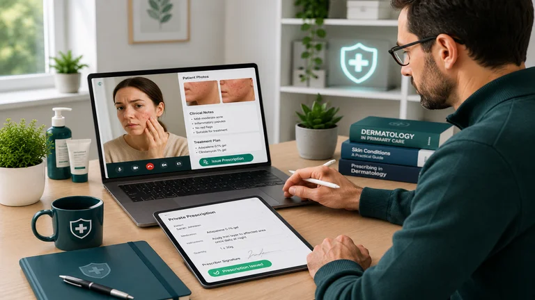 Private Dermatology Prescribing: How Pharmacists & GPs Can Offer Skin Services Online